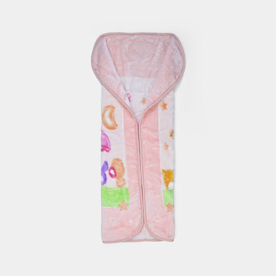 Baby Mora Mink Zipper Plush Blanket