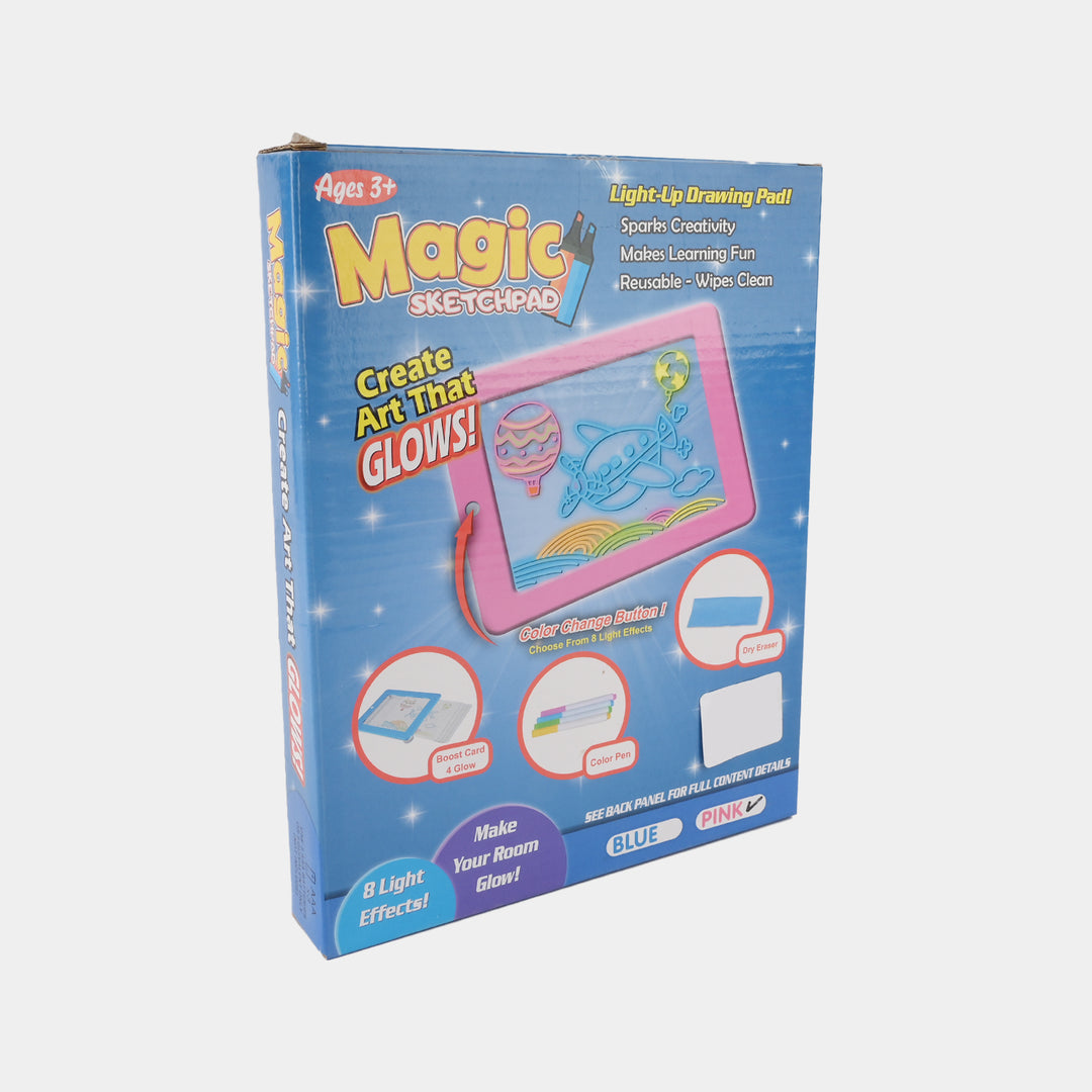 Magic Sketchpad – Light-Up Drawing Pad for Kids