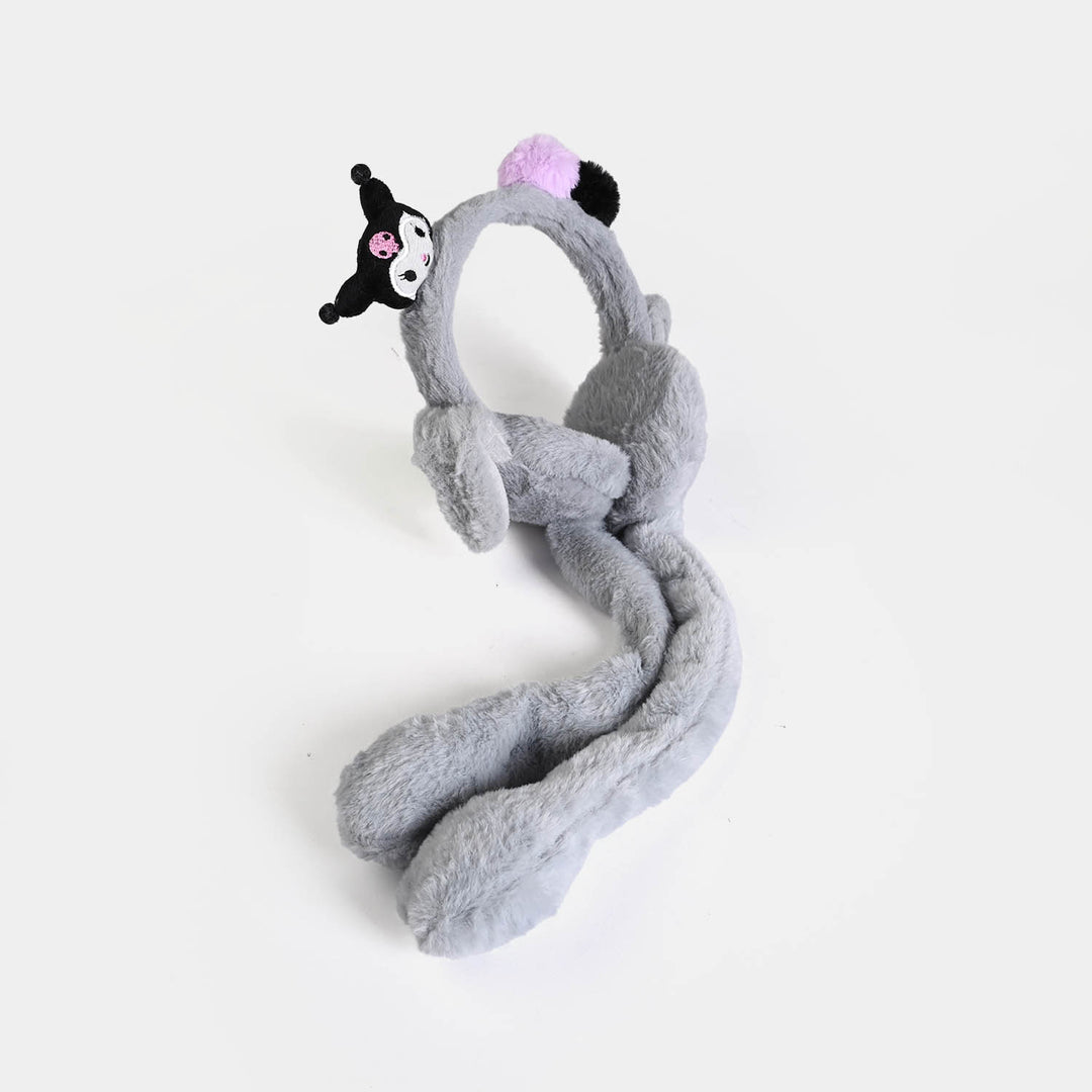 Interactive Moving Ear Plush Winter Earmuffs