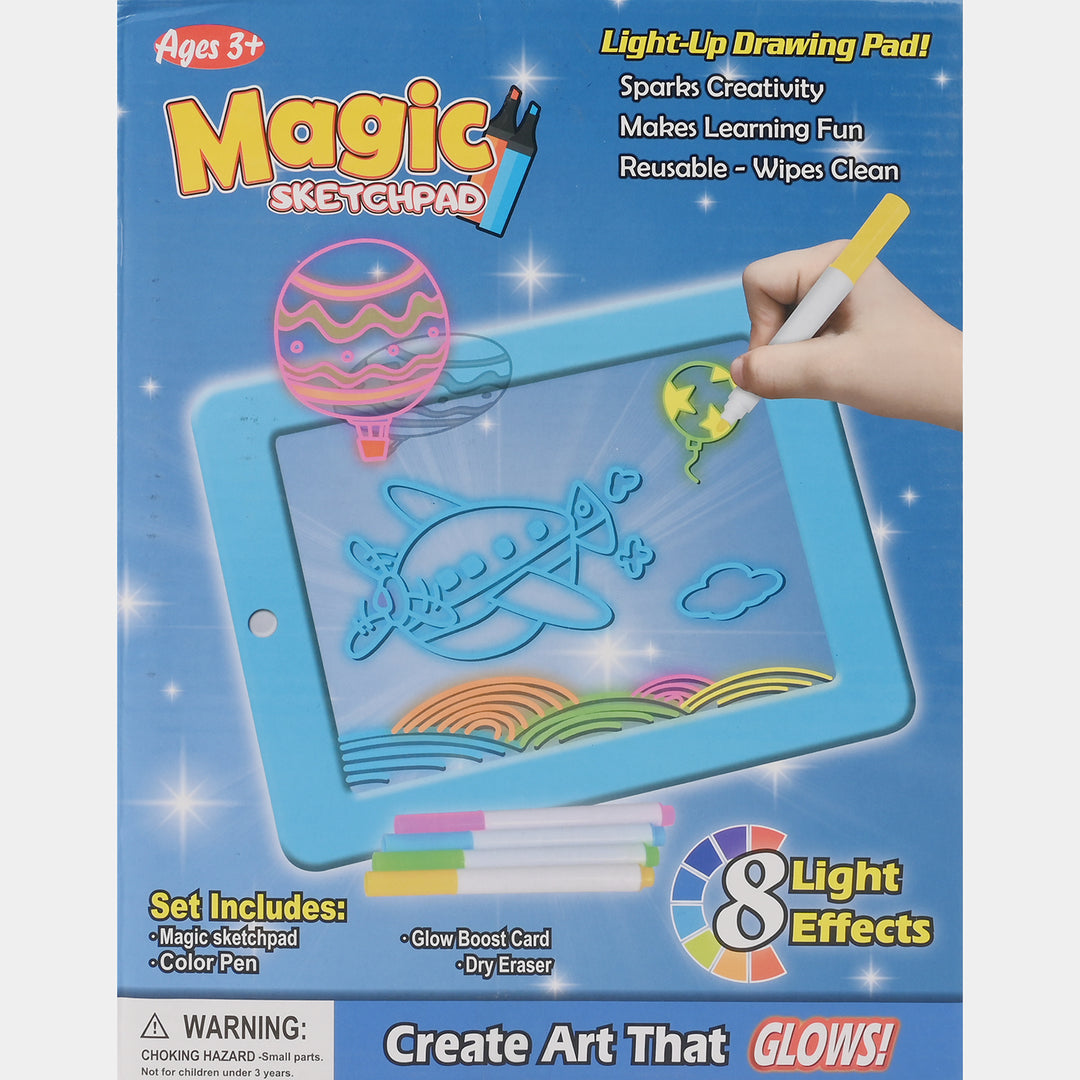 Magic Sketchpad – Light-Up Drawing Pad for Kids