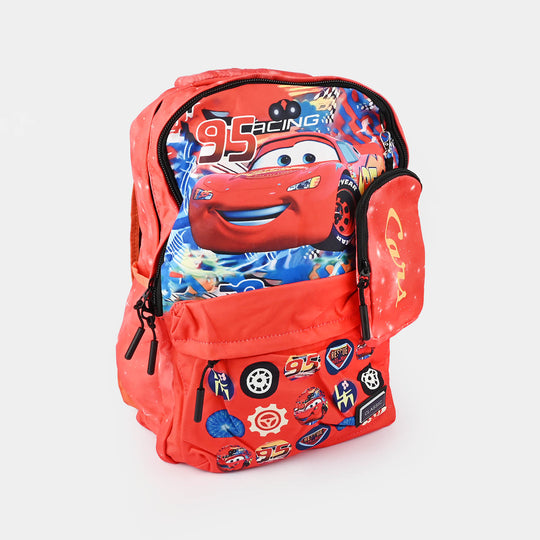 Character School Backpack With Pouch