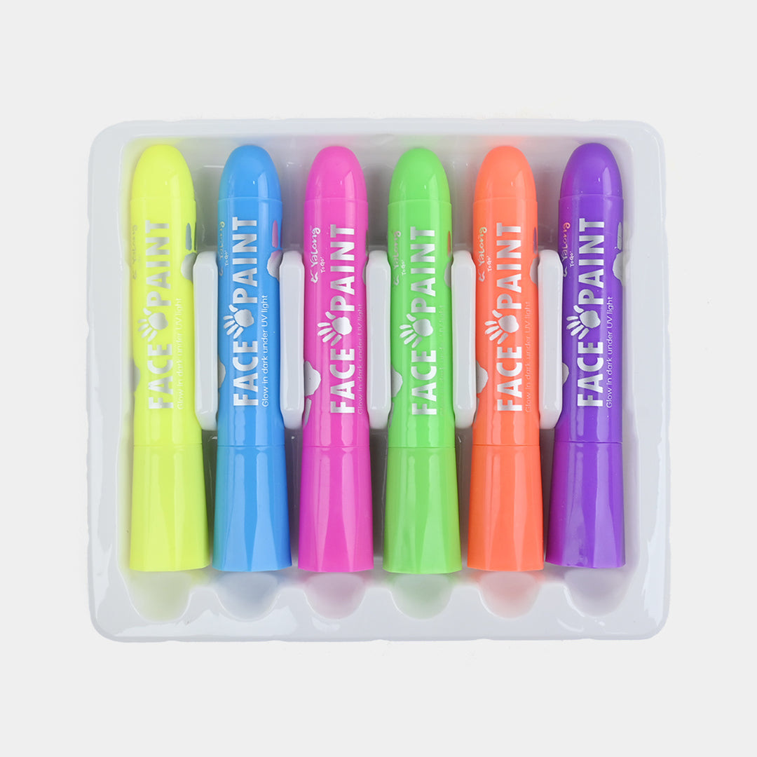 Professional UV Glow Face Paint