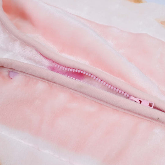 Baby Mora Mink Zipper Plush Blanket