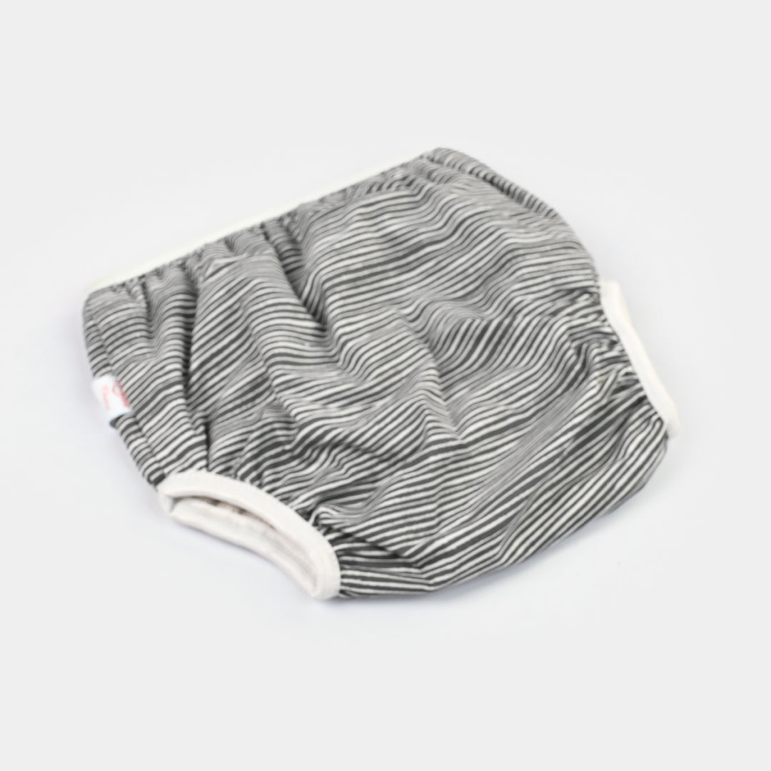 Towel Cotton Panty 18-24M Grey Linning