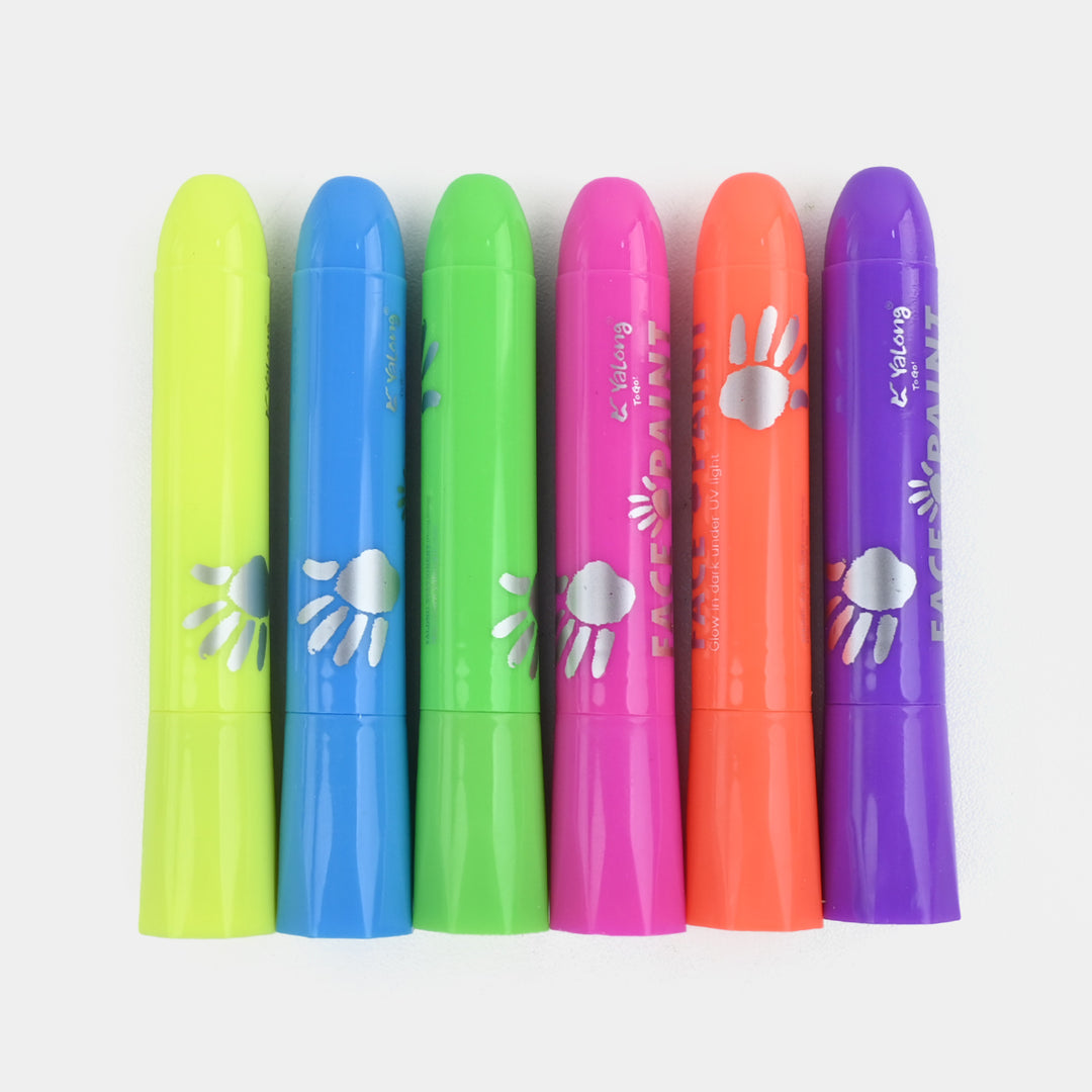 Professional UV Glow Face Paint