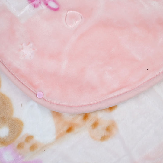 Baby Mora Mink Zipper Plush Blanket