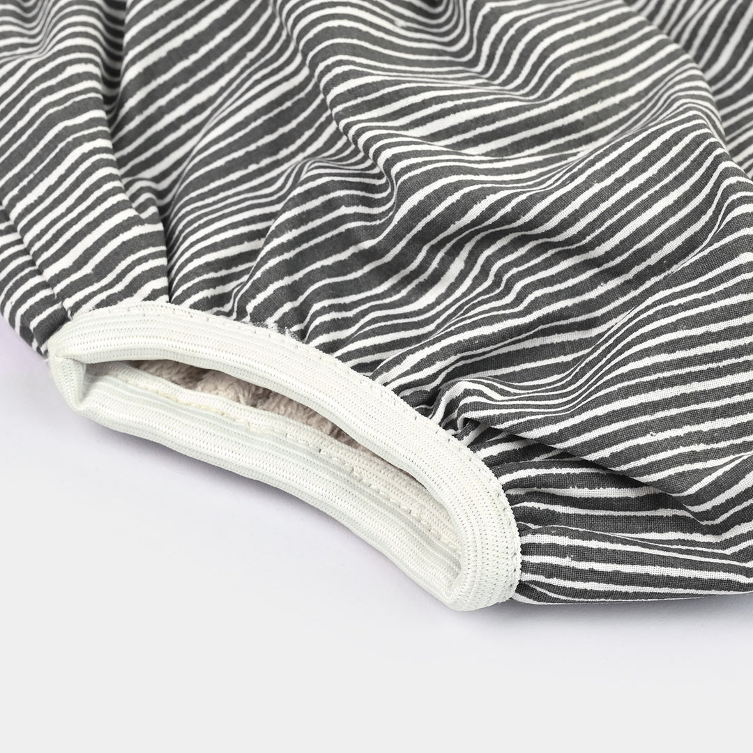 Towel Cotton Panty 18-24M Grey Linning