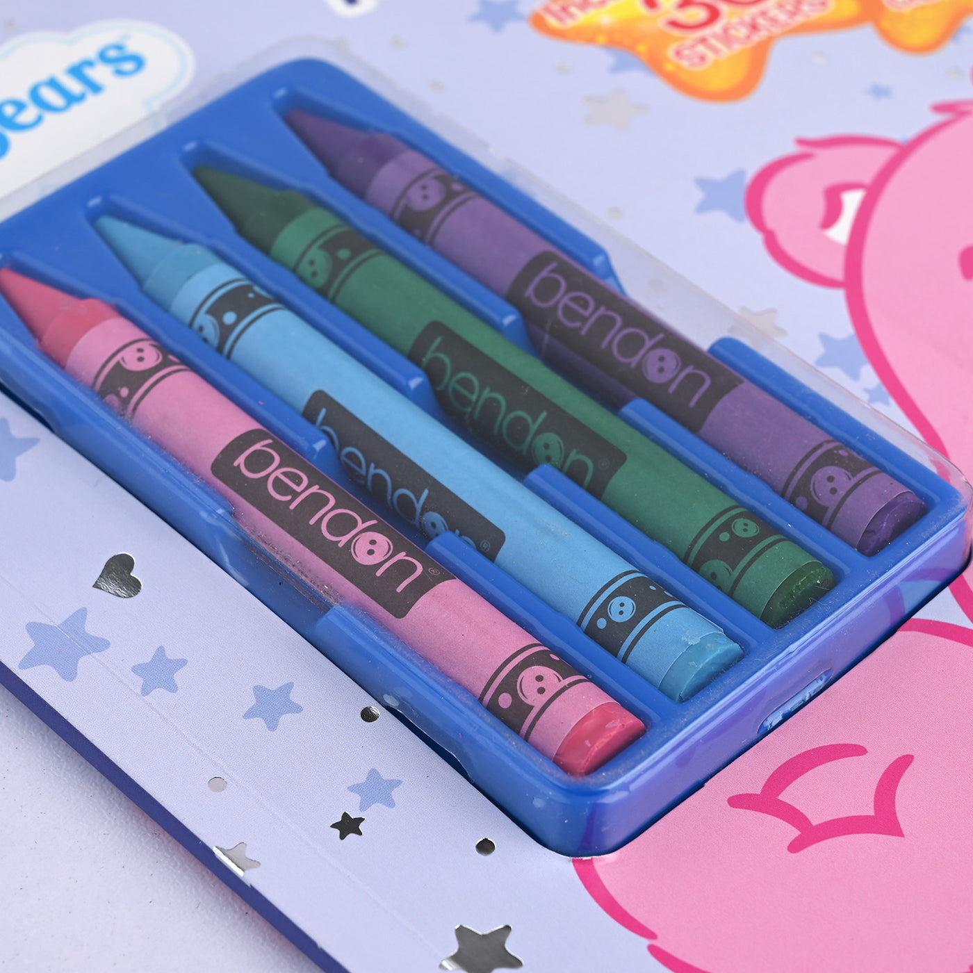 Care Bears Crayons Coloring Sticker Book