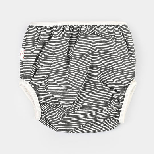 Towel Cotton Panty 18-24M Grey Linning