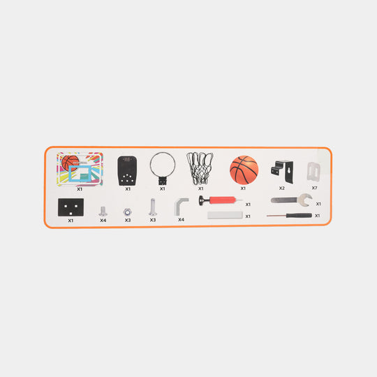 Electronic Scoring Basketball Play Set for Kids