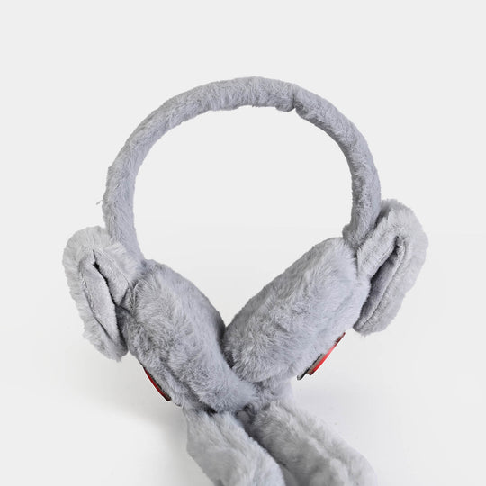 Interactive Moving Ear Plush Winter Earmuffs