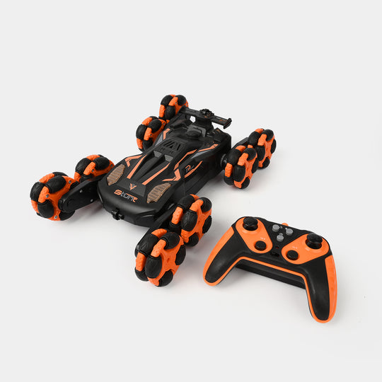 Stunt Racer RC Car | Multi-Tire Morphing with Spray & Lights