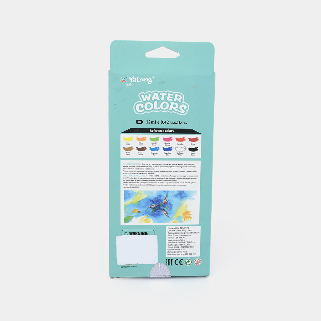 Pastel Water-Based Paint Tube Set