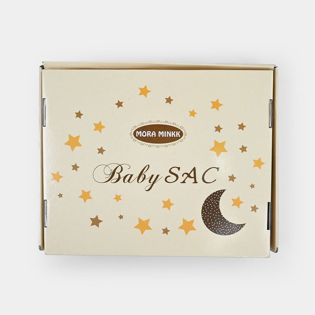 Baby Mora Mink Zipper Plush Blanket