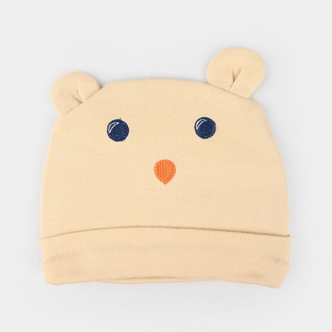 Infant Cotton Cap  – Pack of 3