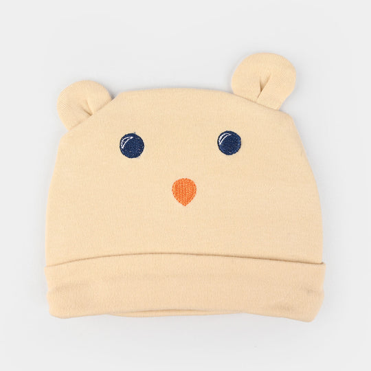 Infant Cotton Cap  – Pack of 3