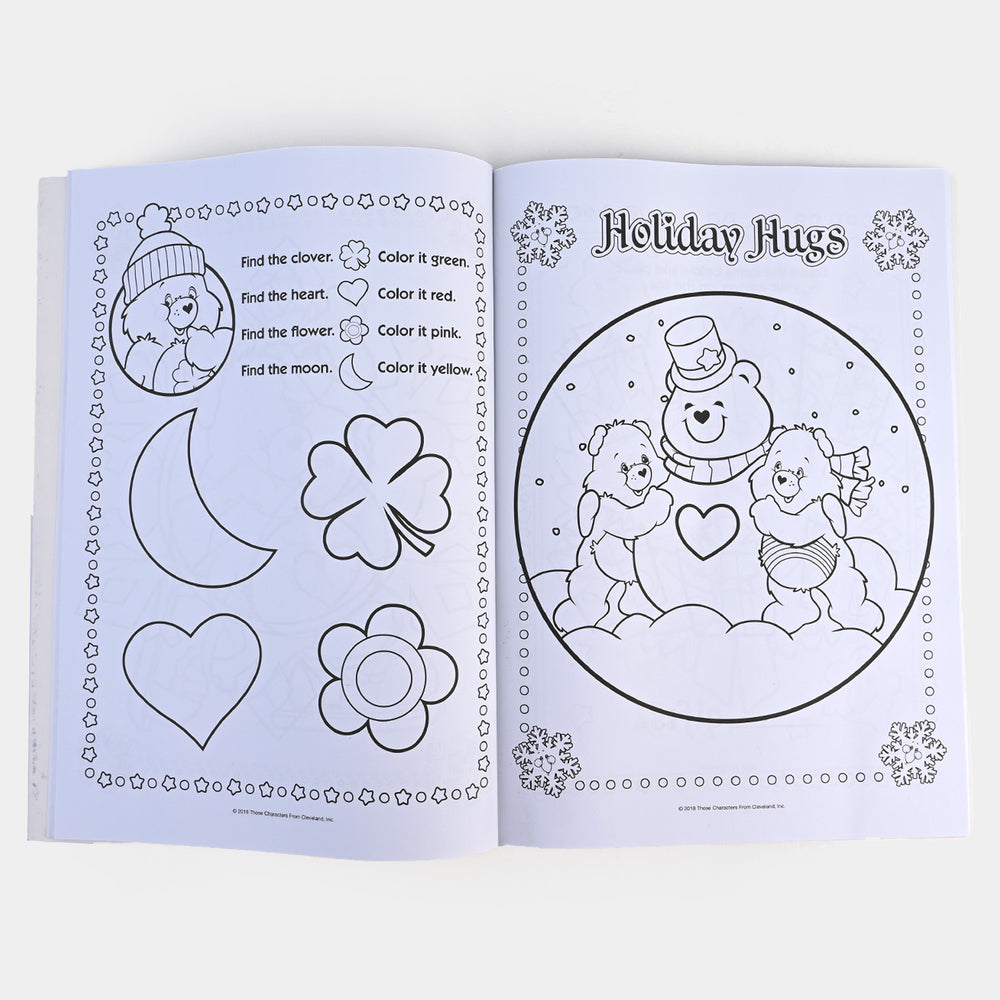 Care Bears Crayons Coloring Sticker Book