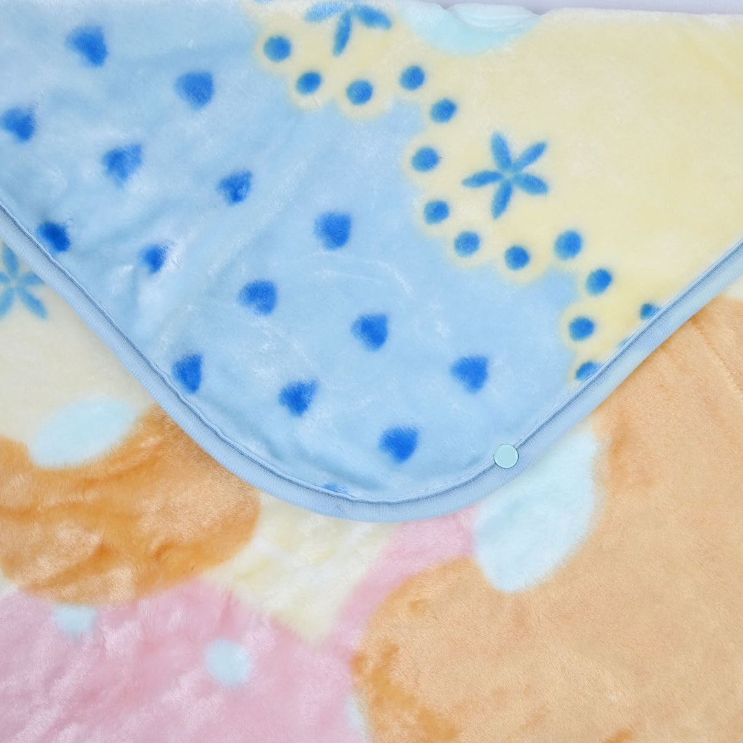 Baby Mora Mink Zipper Plush Blanket