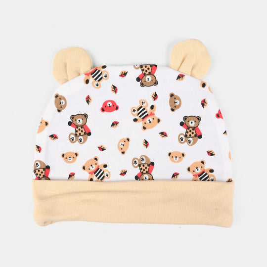 Infant Cotton Cap  – Pack of 3