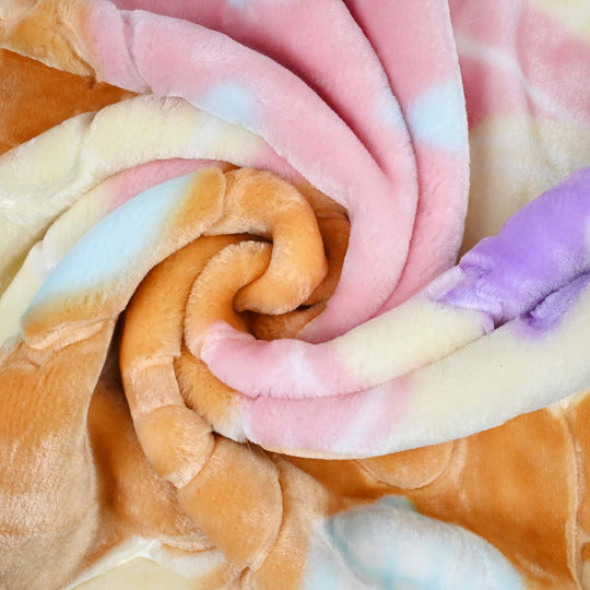 Baby Mora Mink Zipper Plush Blanket