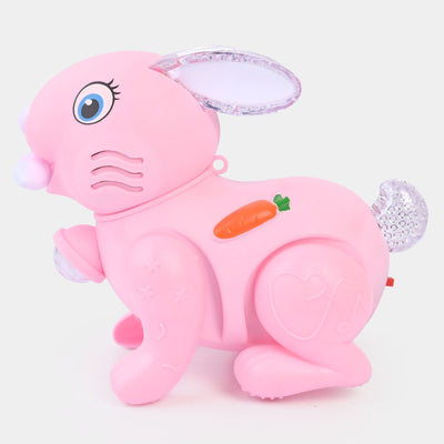 Rabbit Music/Lighting Toy For Kids | Pink