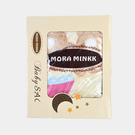 Baby Mora Mink Zipper Plush Blanket