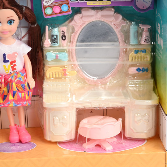 Sparkle Fun Play House Doll Set