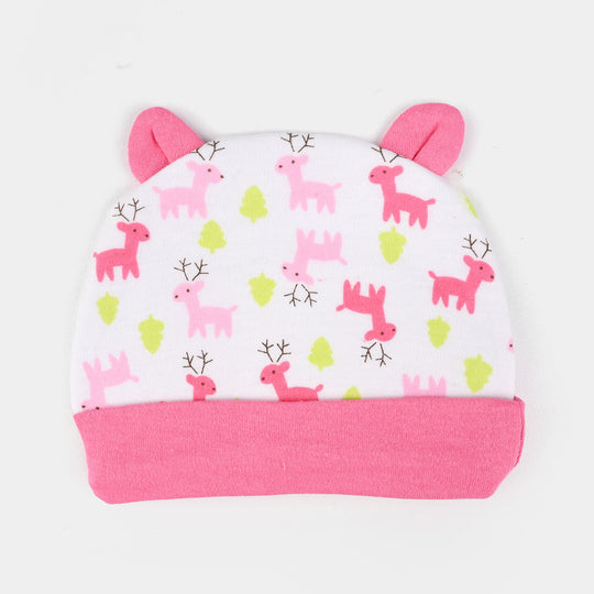 Infant Cotton Cap  – Pack of 3