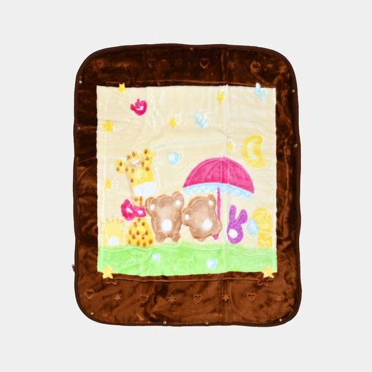 Baby Mora Mink Zipper Plush Blanket