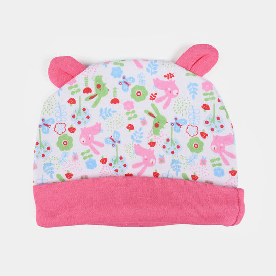 Infant Cotton Cap  – Pack of 3