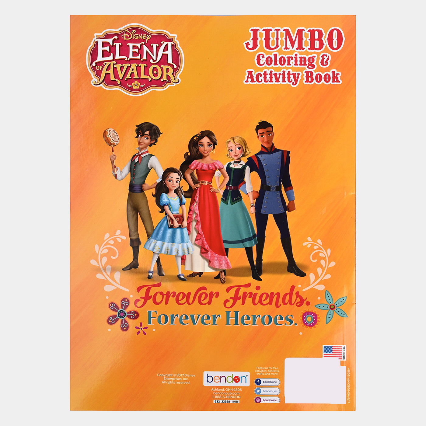 Jumbo Elena Avalor Colouring Book