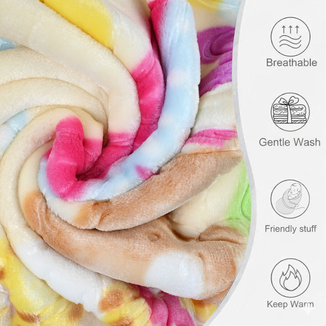 Baby Mora Mink Zipper Plush Blanket