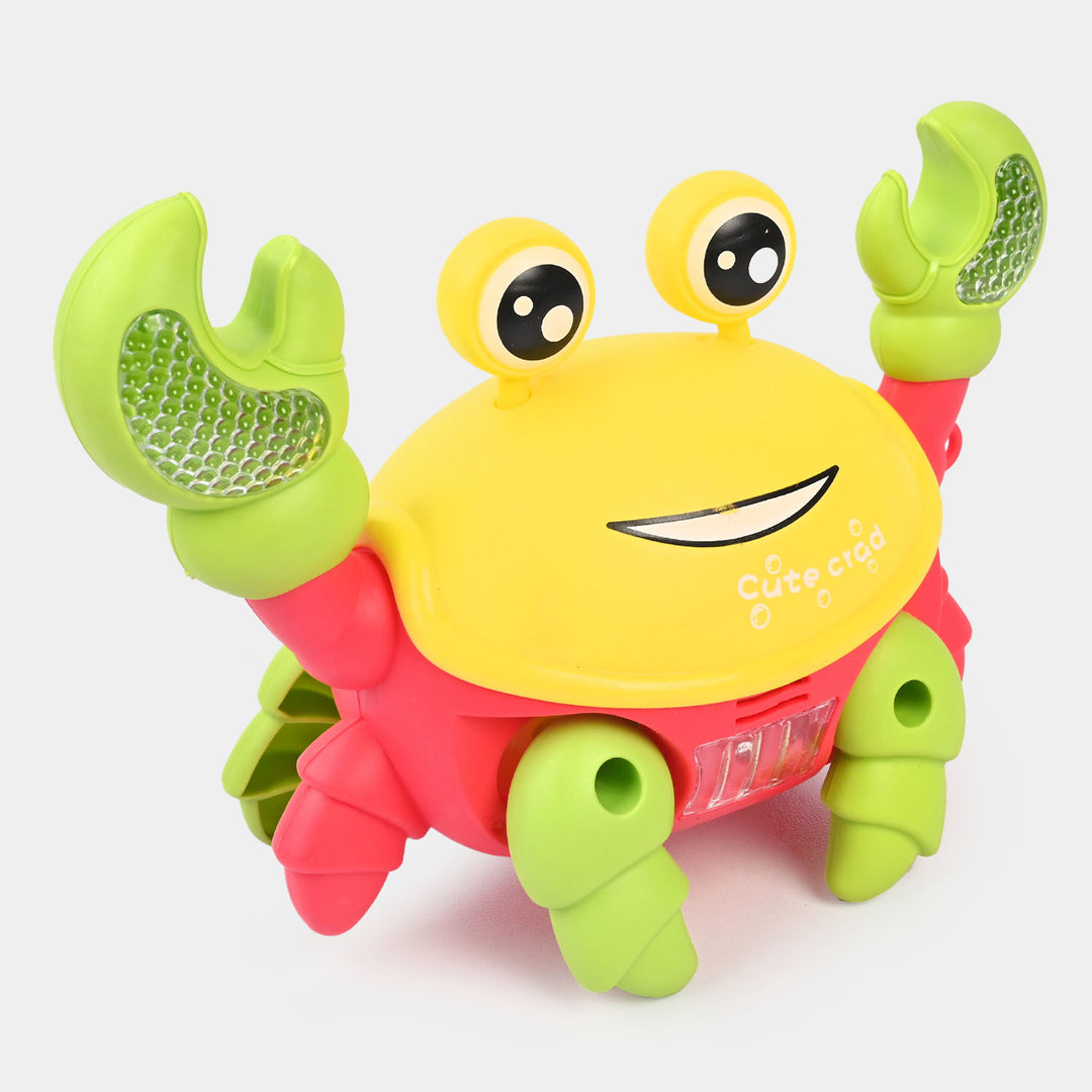 Crawling Crab With Light & Music Toy For Kids