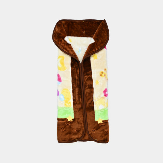 Baby Mora Mink Zipper Plush Blanket