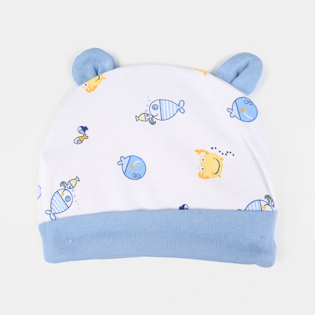 Infant Cotton Cap  – Pack of 3