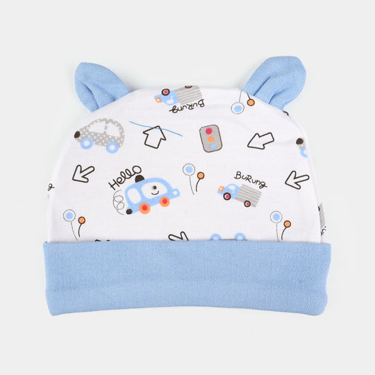 Infant Cotton Cap  – Pack of 3