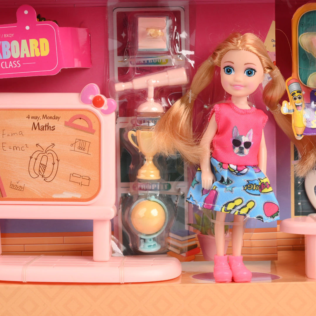 Sparkle Bella Fun Play House Doll Set