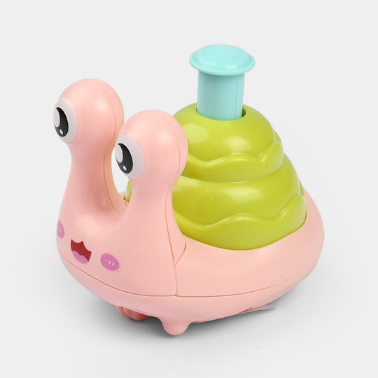 Push & Go Snail Toy For Kids