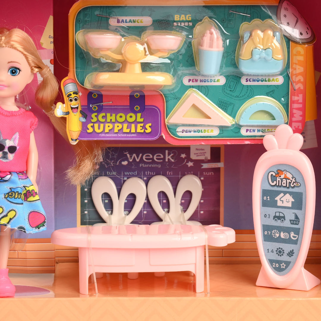 Sparkle Bella Fun Play House Doll Set