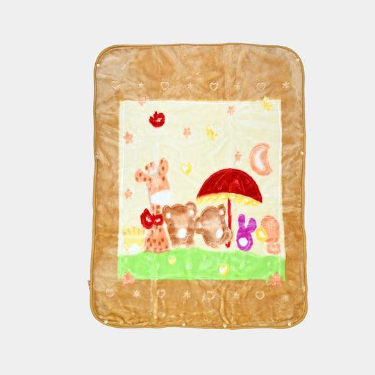 Baby Mora Mink Zipper Plush Blanket