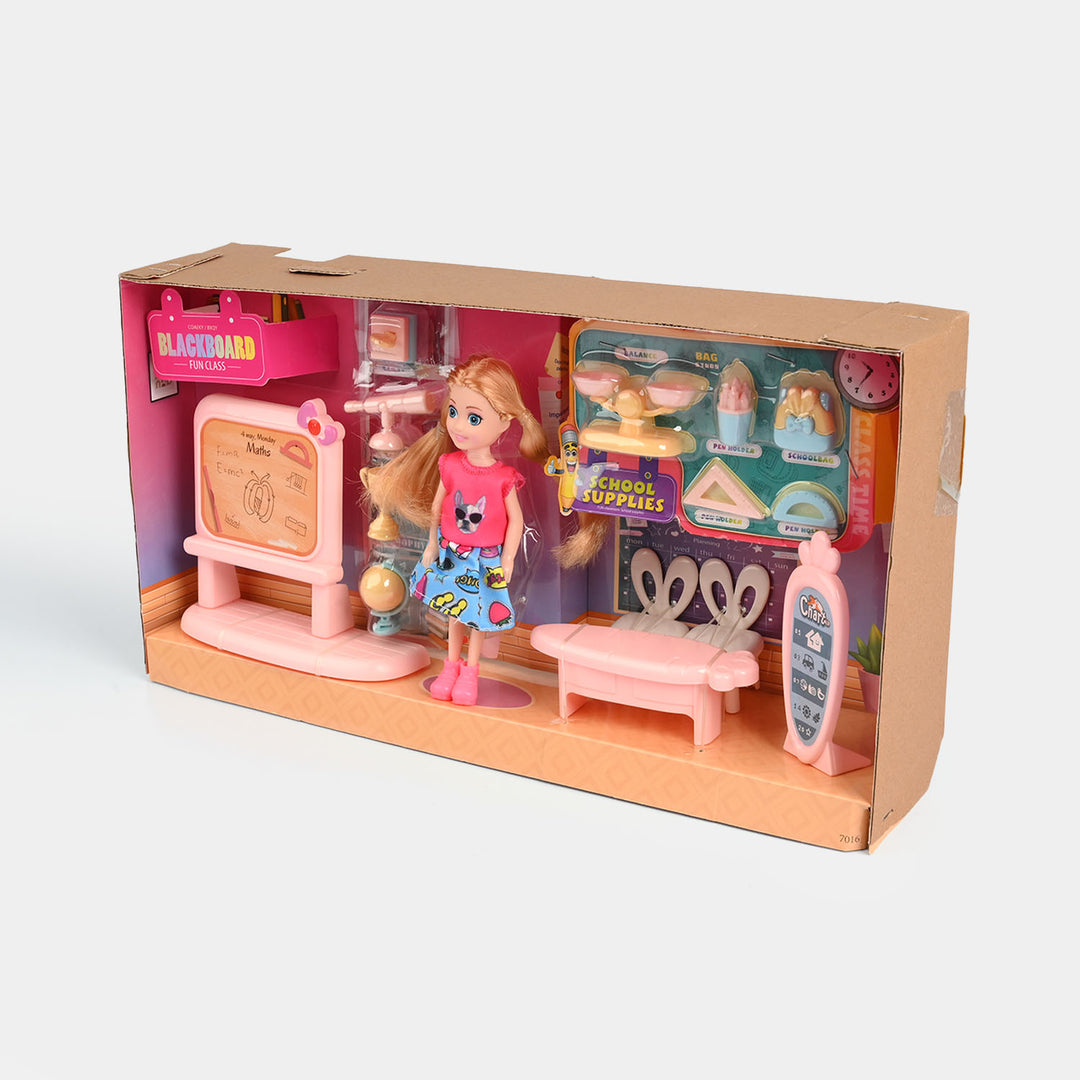 Sparkle Bella Fun Play House Doll Set