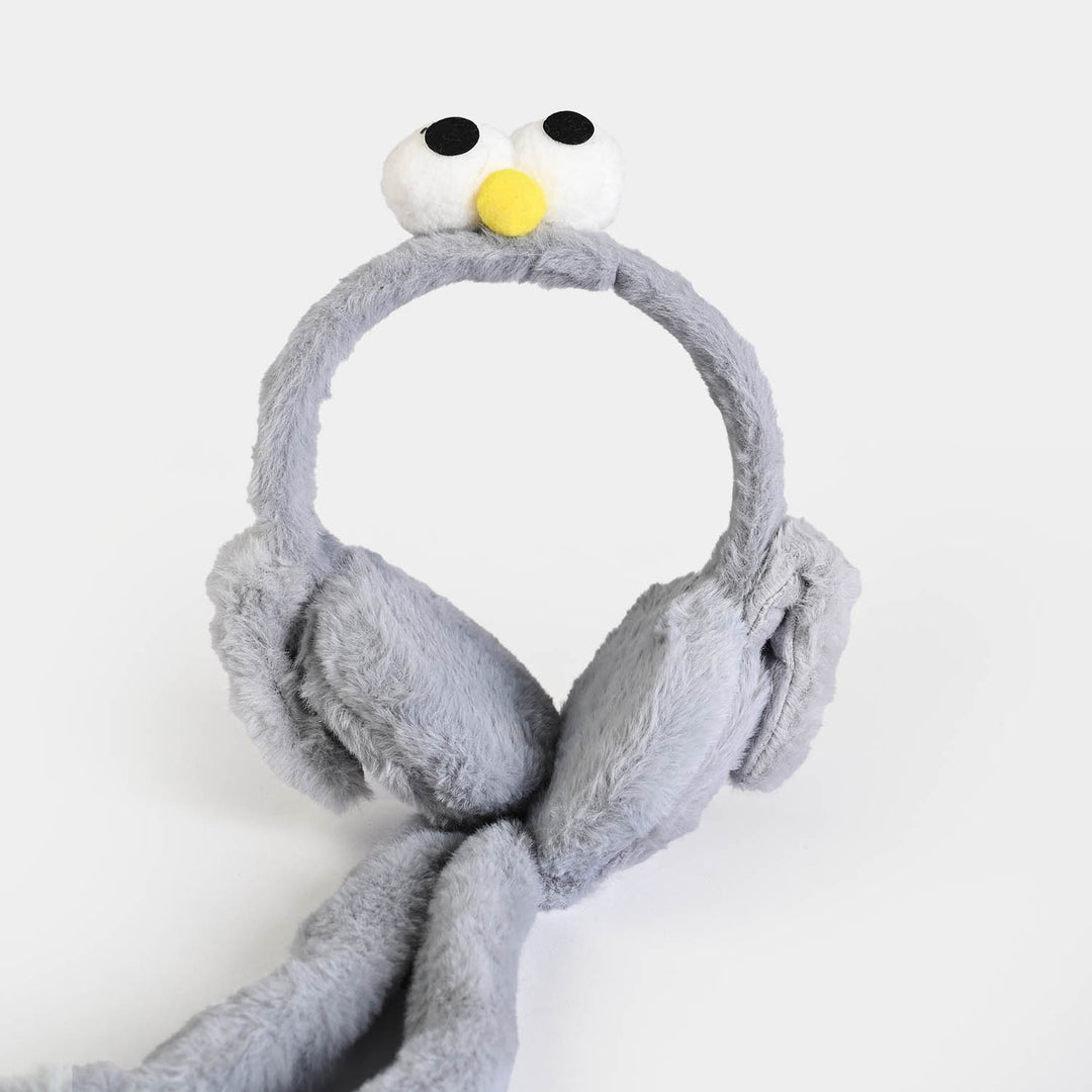 Interactive Moving Ear Plush Winter Earmuffs
