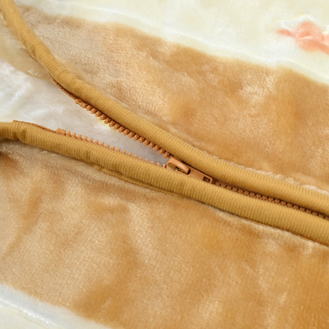 Baby Mora Mink Zipper Plush Blanket