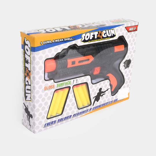 Soft Bullet Toy Gun with Foam Darts