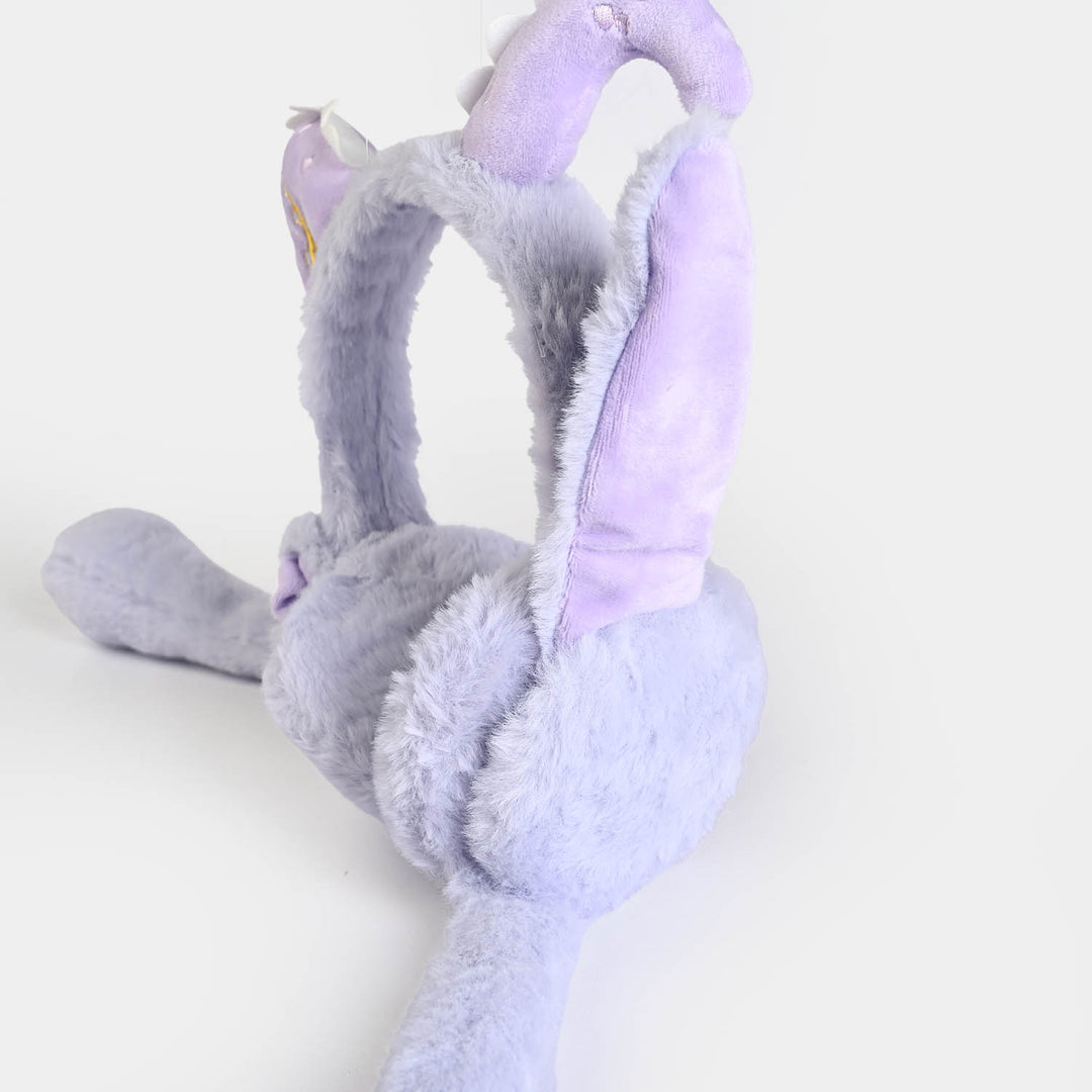 Interactive Moving Ear Plush Winter Earmuffs