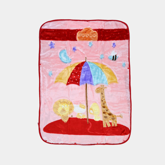 Baby Mora Mink Zipper Plush Blanket