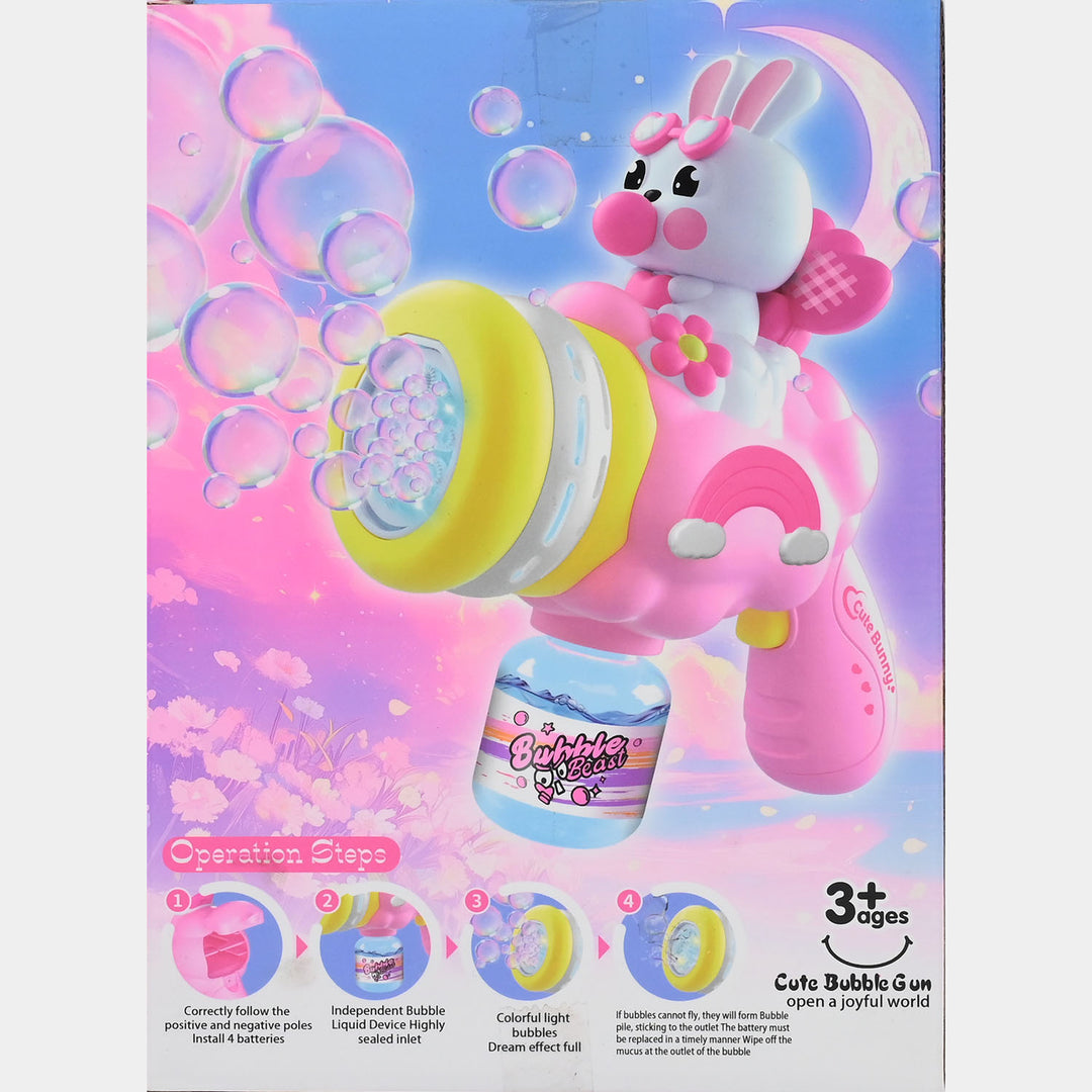 Automatic Rabbit Bubble Gun