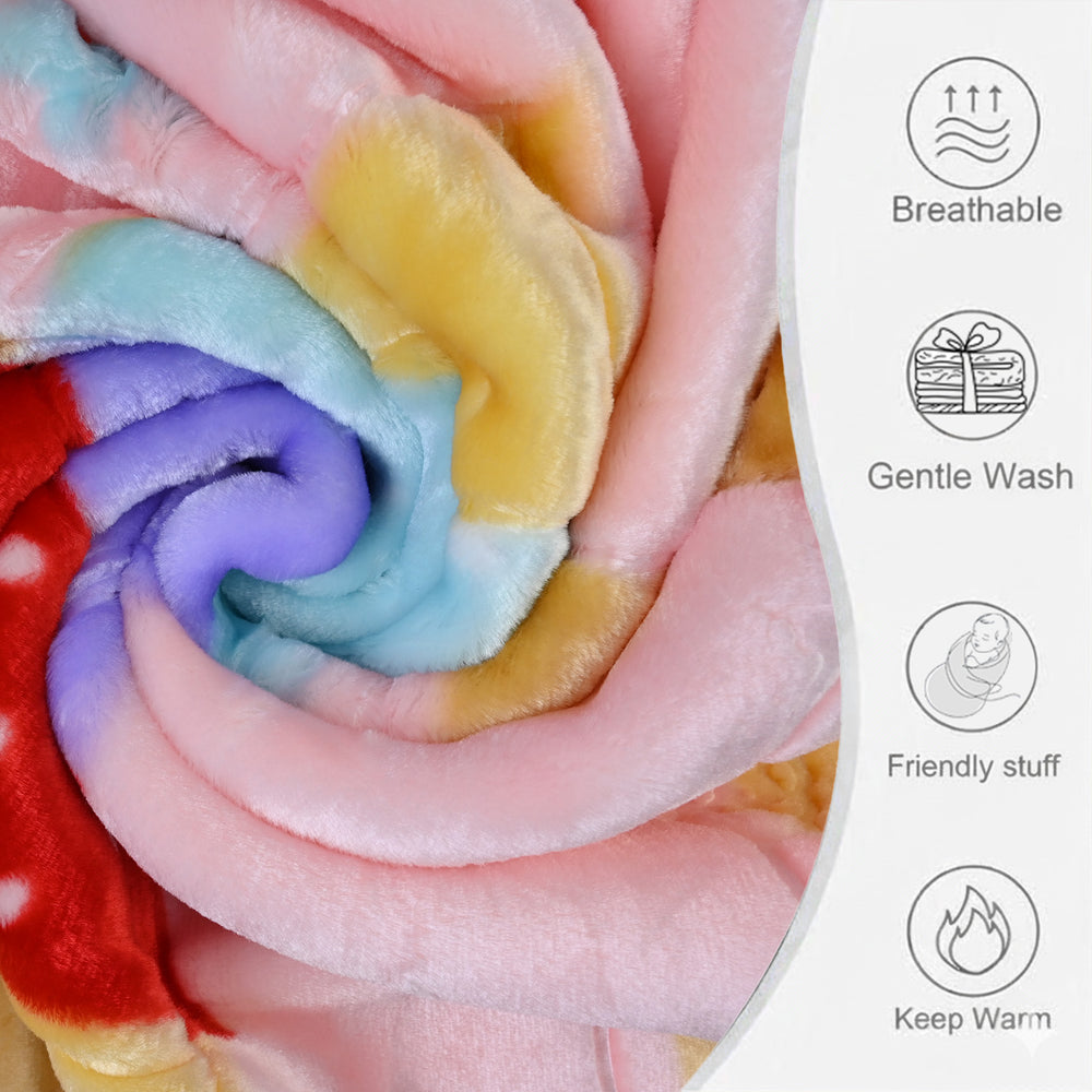 Baby Mora Mink Zipper Plush Blanket