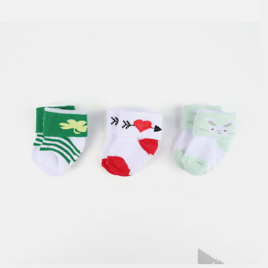 Infant Baby Socks 0-6M-3Pk