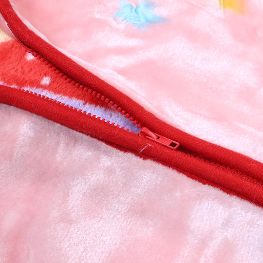 Baby Mora Mink Zipper Plush Blanket